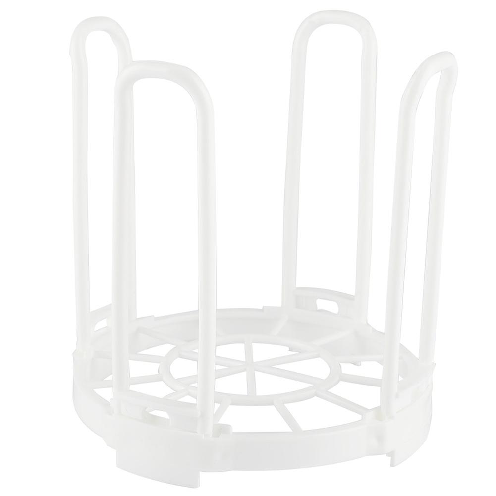 Durable folding dish storage rack for kitchen
