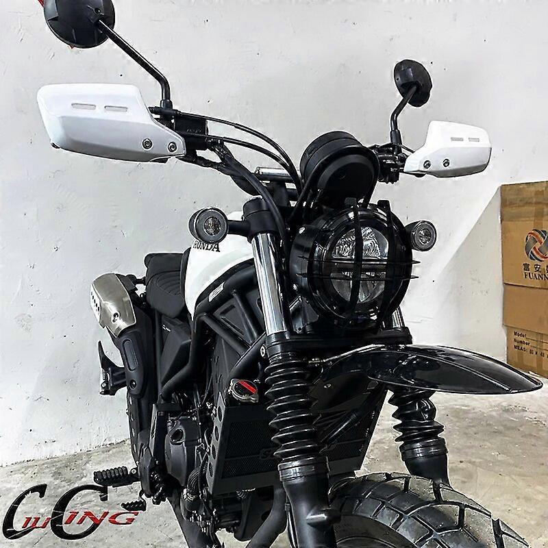 Moto Faro anteriore Carena Maschera Copertura Parabrezza Protezione faro per CL SCL 250 300 500 CL300 CL500 CL250 SCL300 SCL250 SCL500 2023 2024 ( Aspetto fibra di carbonio