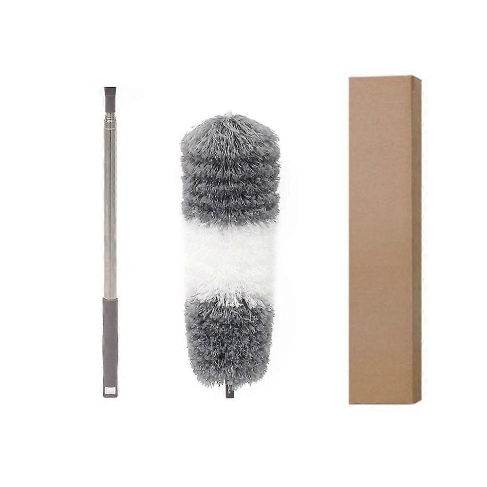 Telescopic Duster, Cobweb Duster, Wolf Head 250CM Foldable Washable Head