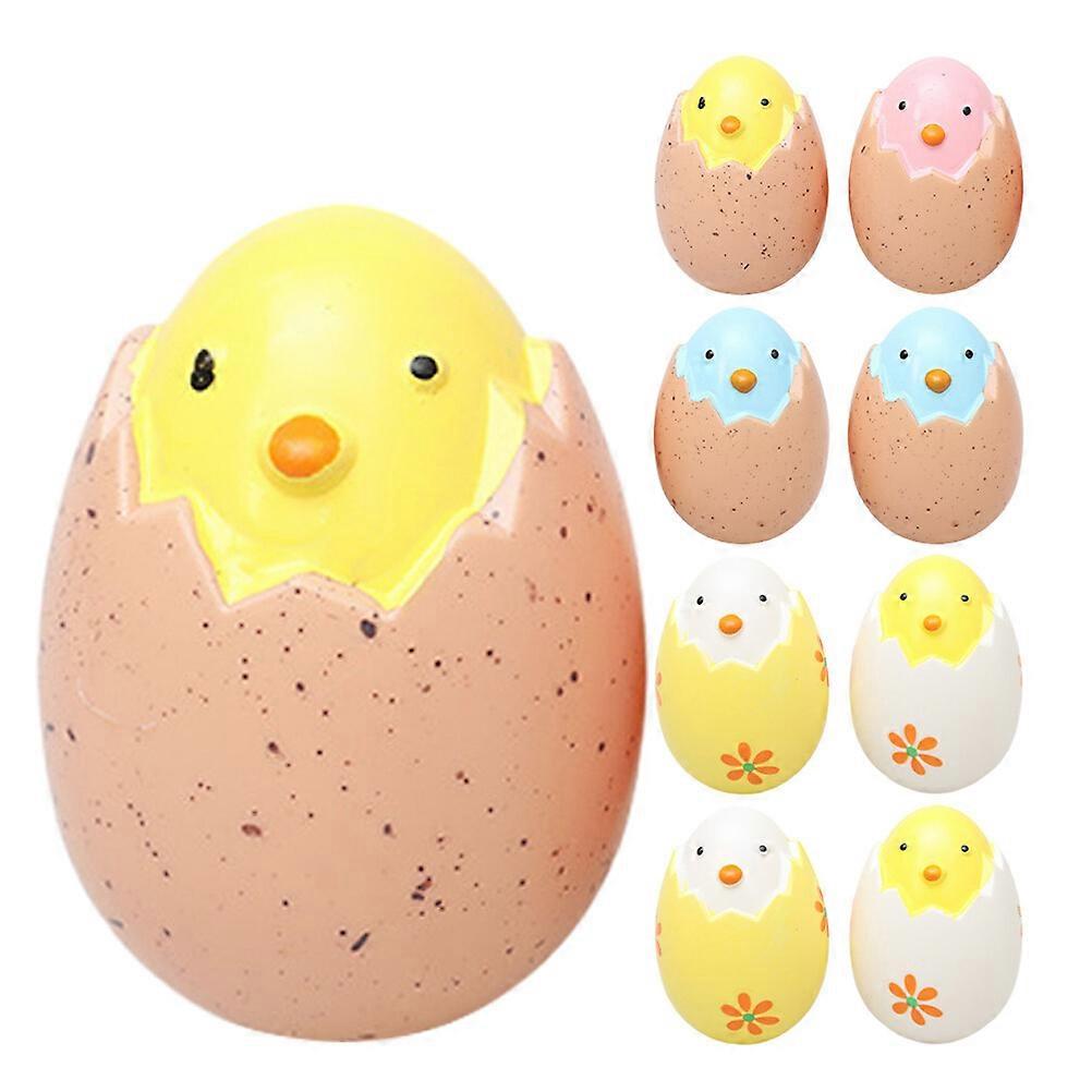 12pcs Egg Hanging Ornaments Spring Easter Tree Hanging Ornaments DIY Easter Egg Decoration