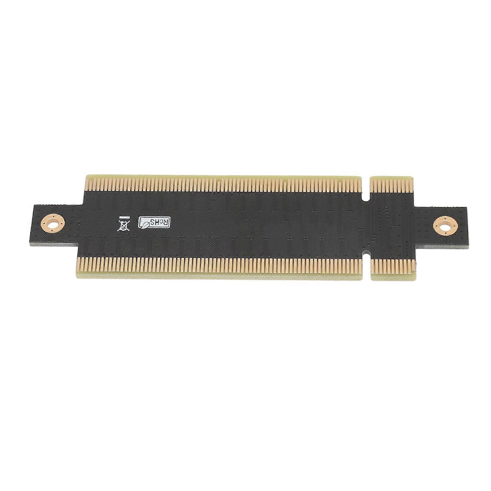 PCIe 16X Male to Male Adapter Card PCI Express Riser Expansion Card for Small Computer and Server Chassis