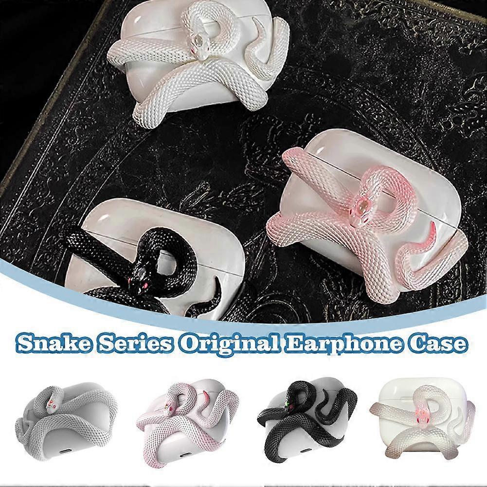 3D Snake Wireless Earphone Protective Case for AirPods Pro/Pro 2/ AirPods 3