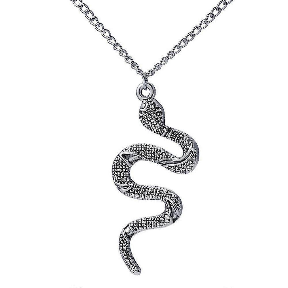 Femmes Snake Dangle Pendentif Collier Bijoux Cadeaux-MXBC