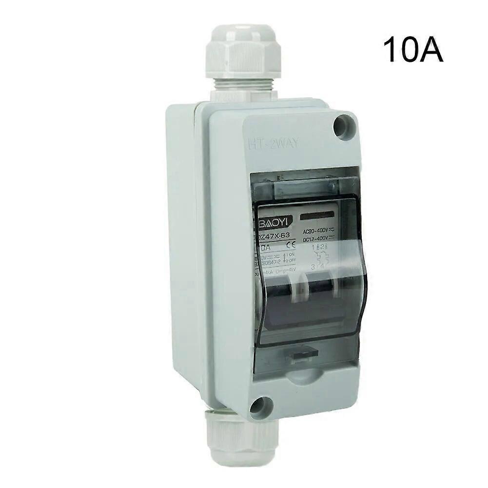 IP65 Waterproof Circuit Breaker Solar Photovoltaics Battery PV Combiner Box DC Switch Miniature Circuit Breakers Electrical Tool