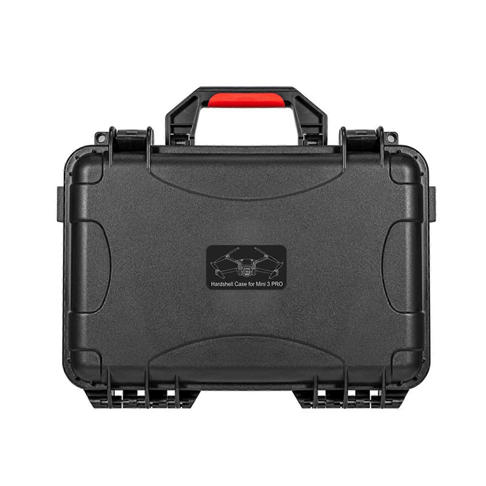 Best Offer Waterproof Carry Bag ABS Case Shockproof with Foam Insert Compatible with DJI Mini 3 Pro