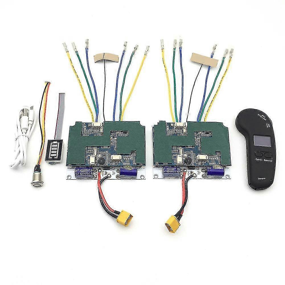 Elektrisk skateboard kontroller 36v fire motor for hub hub program