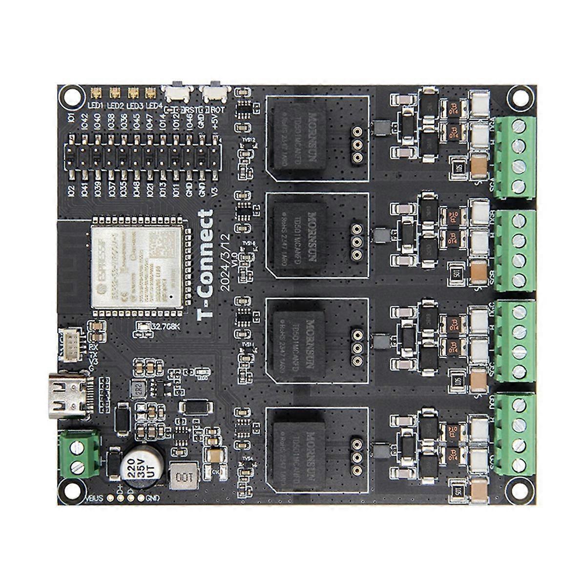 T-Connect ESP32-S3 Industriesteuerungs-Entwicklungsboard RS485-Modul WiFi Bluetooth Low Power Wireless-Module