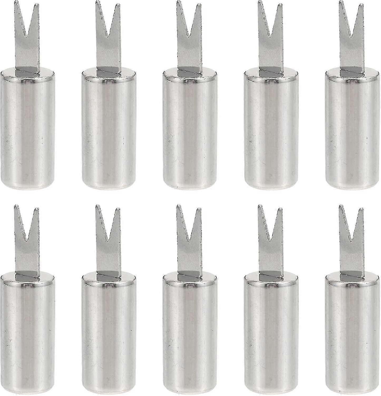10pcs Corn Cob Holders Stainless Steel Corn On The Cob Skewers Fruit Food Forks Corn Forks Prong