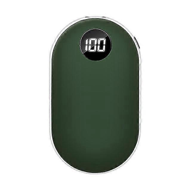 Winter pebble double-sided heating mini 5v long-life pocket power pack hand warmer 5200mah usb rechargeable electric hand warmer