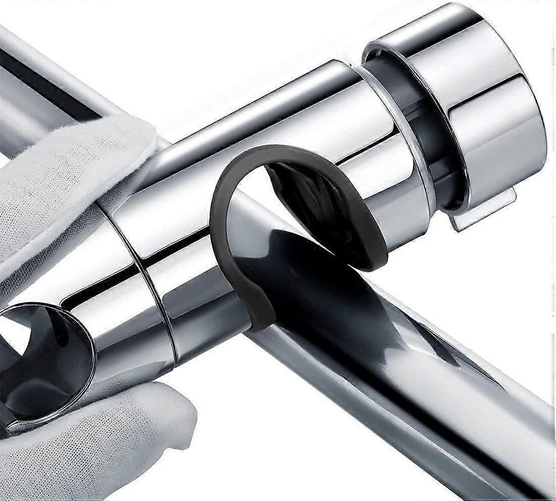 Replaceable Handheld Shower Holder, ABS Shower Head Holder ,18-25MM Diameter Adjustable (gray)