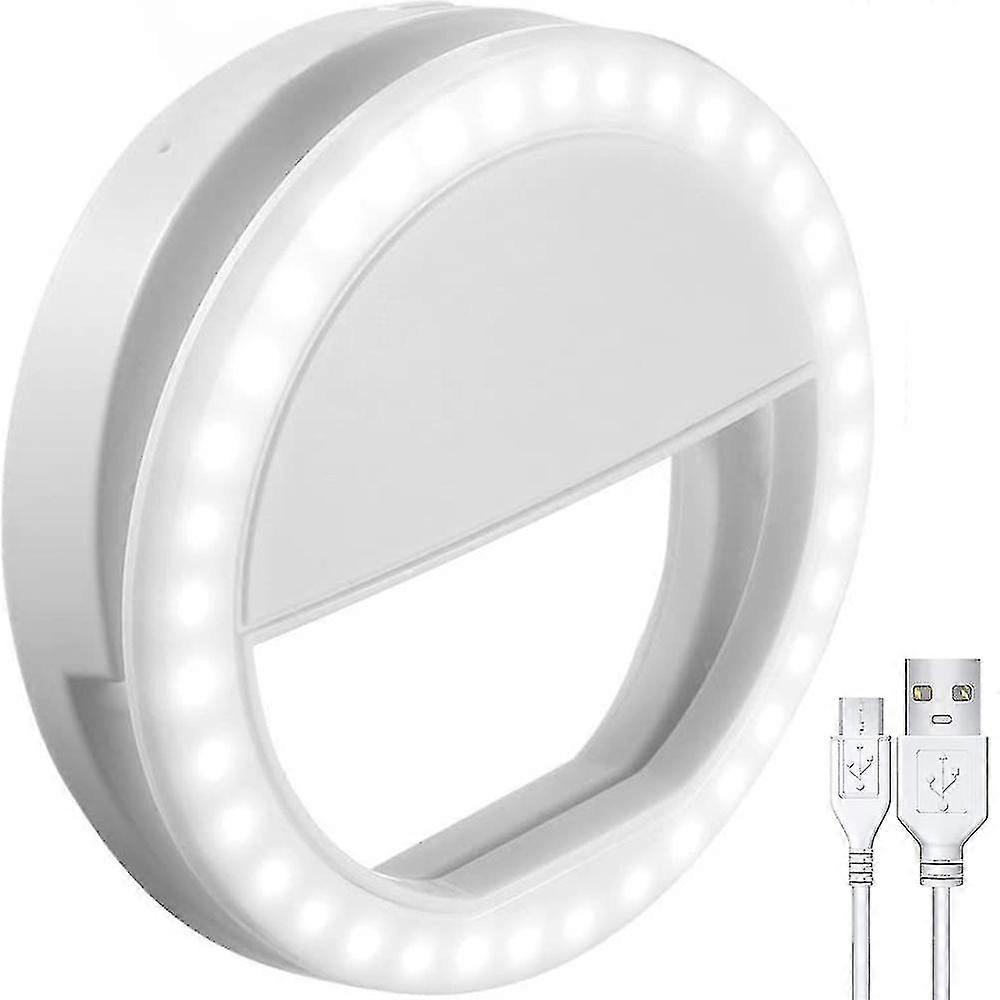 Ie Ring , Recharable With 36 Led S, 3- Adjable