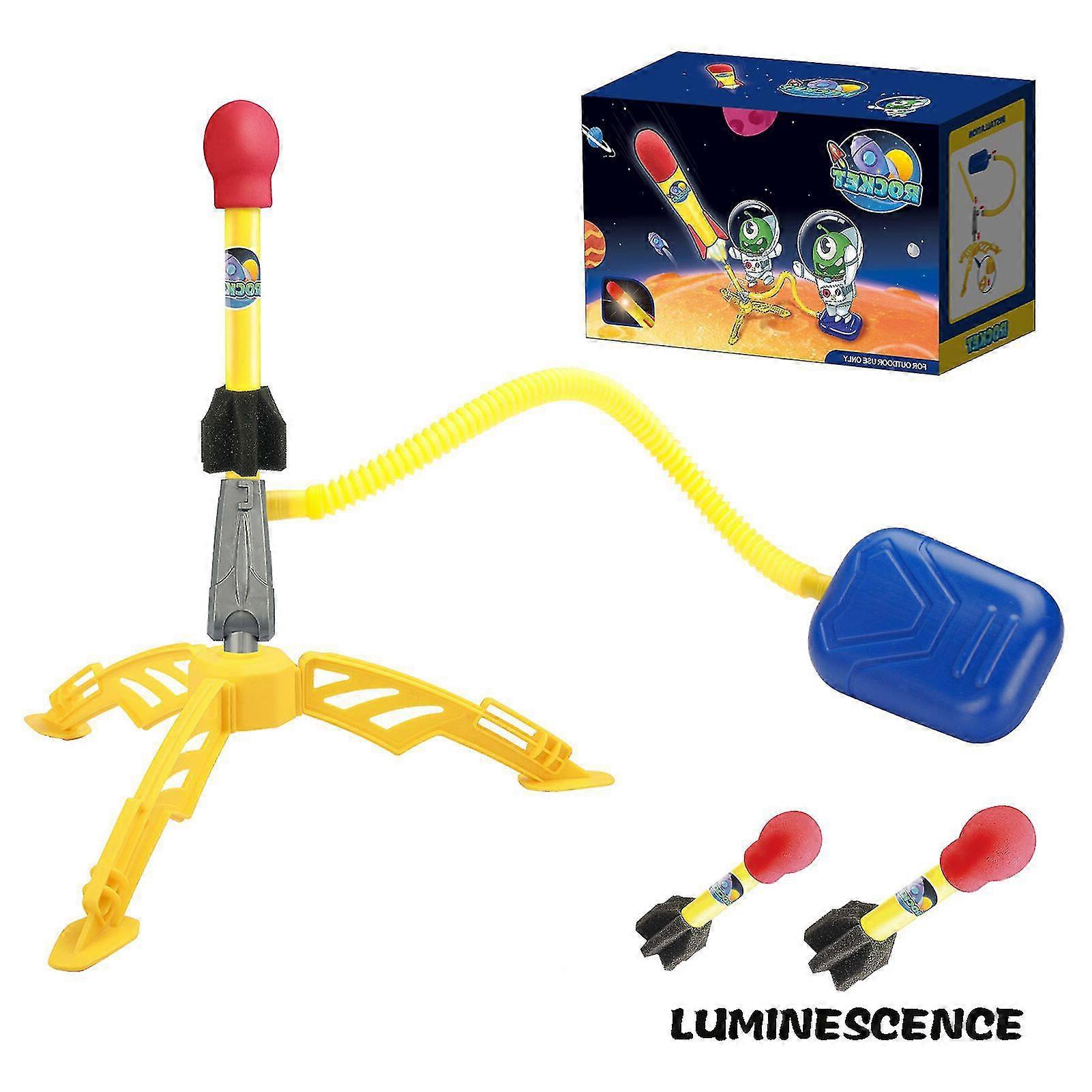 Rocket Launcher Toy For Kids Adjustable Endless Fun Launcher No Battery & No Charging Needed