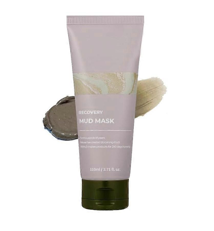 Recovery Mud Peel Off Mask for Exfoliating & Deep Cleansing, Blackhead Remover Peel-Off Mask with Boryeong Mud, Pore Cleanser Hydrating Relief Mud Cla