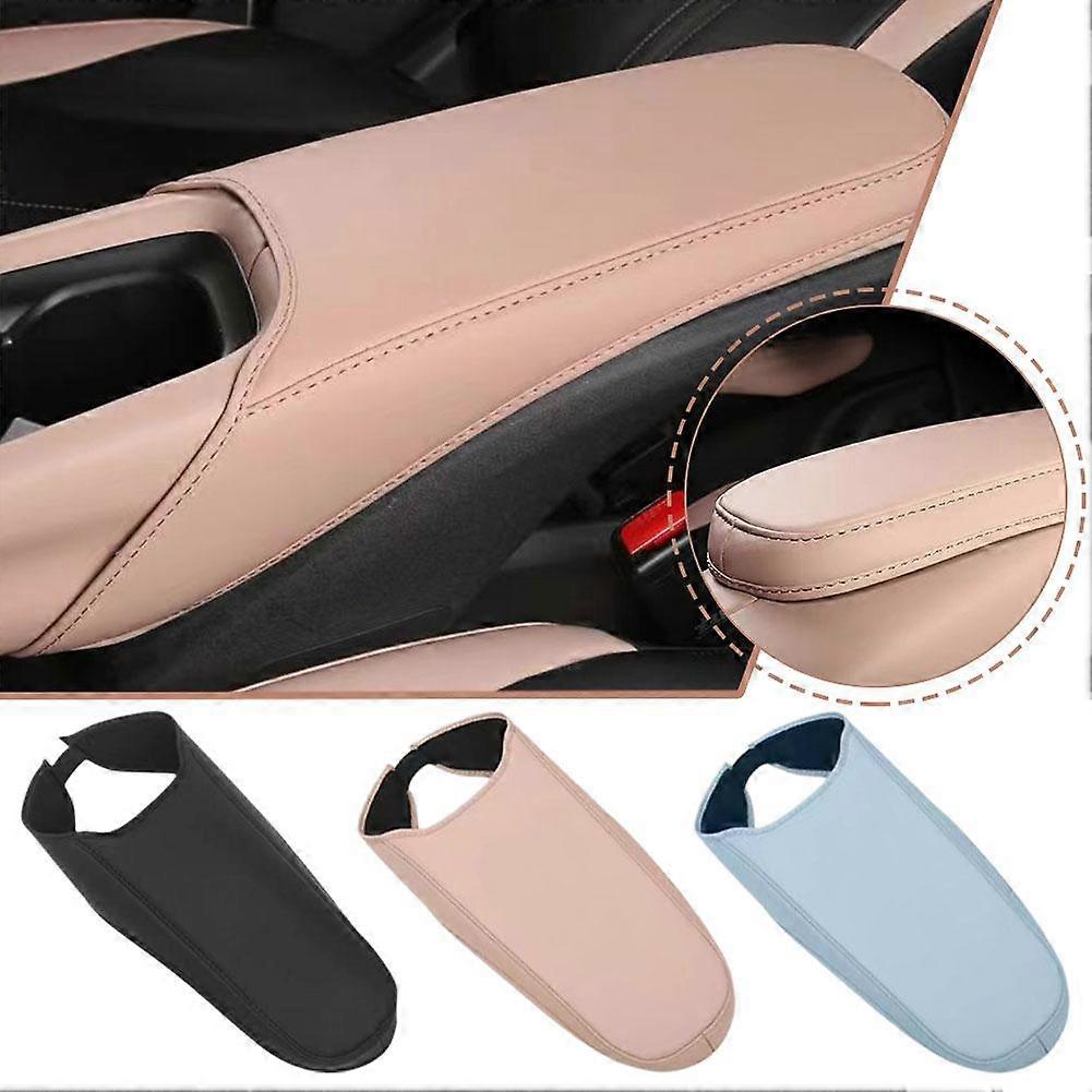 Leder Auto Center Console Armlehne Box Kissen Abdeckung Schutz für YD Delphin
