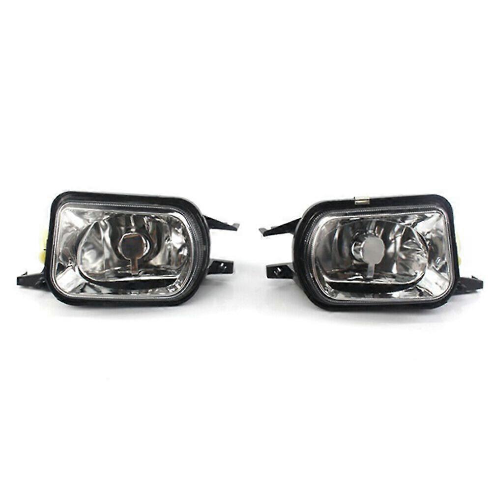 1Pair Car Front Bumper Fog Lights Lamp Foglight Without Bulb for C-Class W203 2001-2007 2158200556