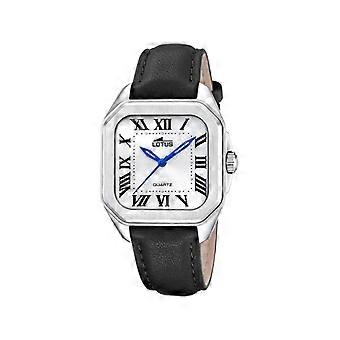 Lotus square series Women's Analog Quartz Watch with Cowhide Bracelet 18968/1