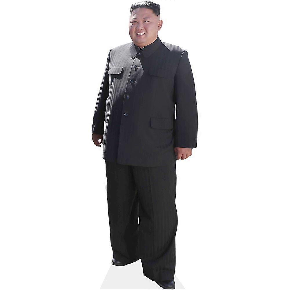 Kim Jong-un (Trousers) Cardboard Cutout (lifesize OR mini size). Standee. Stand Up.