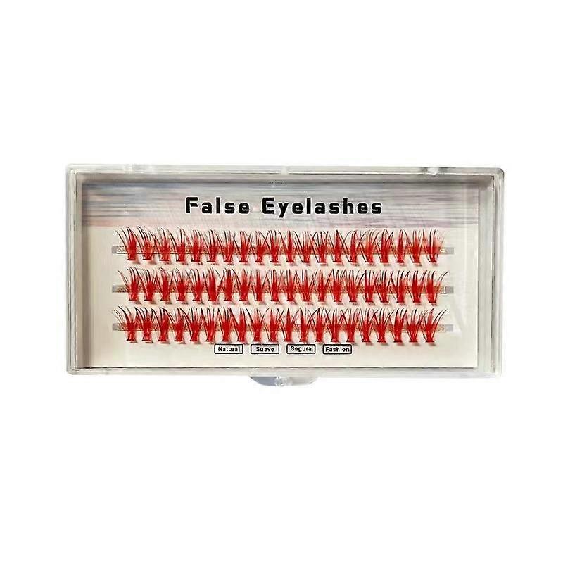 1Box Colorful Individual Lashes Professional Eye Makeup Grafting False Eyelashes For Eyelash Extension