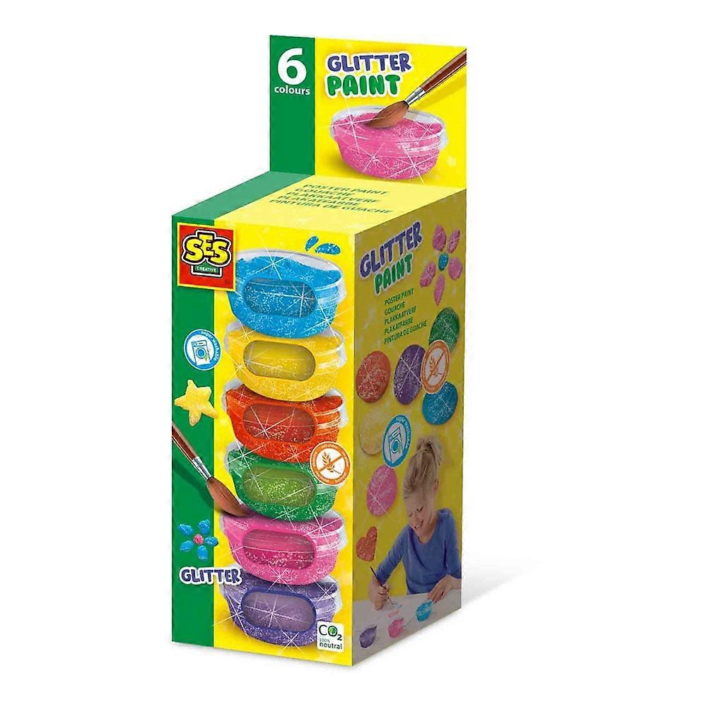 SES CREATIVE Glitter Poster Paint - 00384