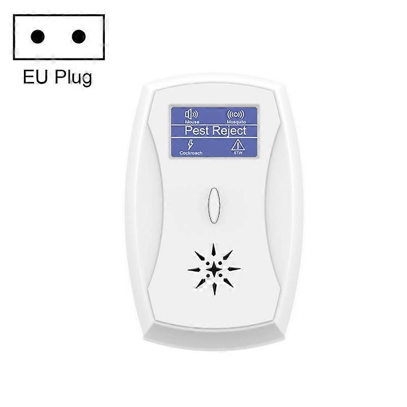 Household Mute Low Power Ultrasonic Insect Repeller, Specification: EU Plug