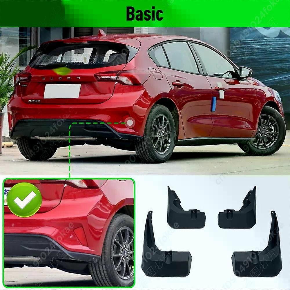 Exquisite For Ford focus Hatchback 2019 2020 2021 2022 2023 Fender Mudguard Mud Flaps Guard Splash Flap Mudguards Car Accessories