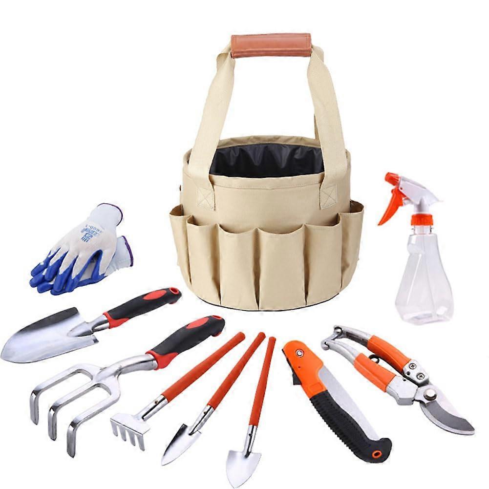 10 Piece Gardening Tools Set Ideal for Hand Tools