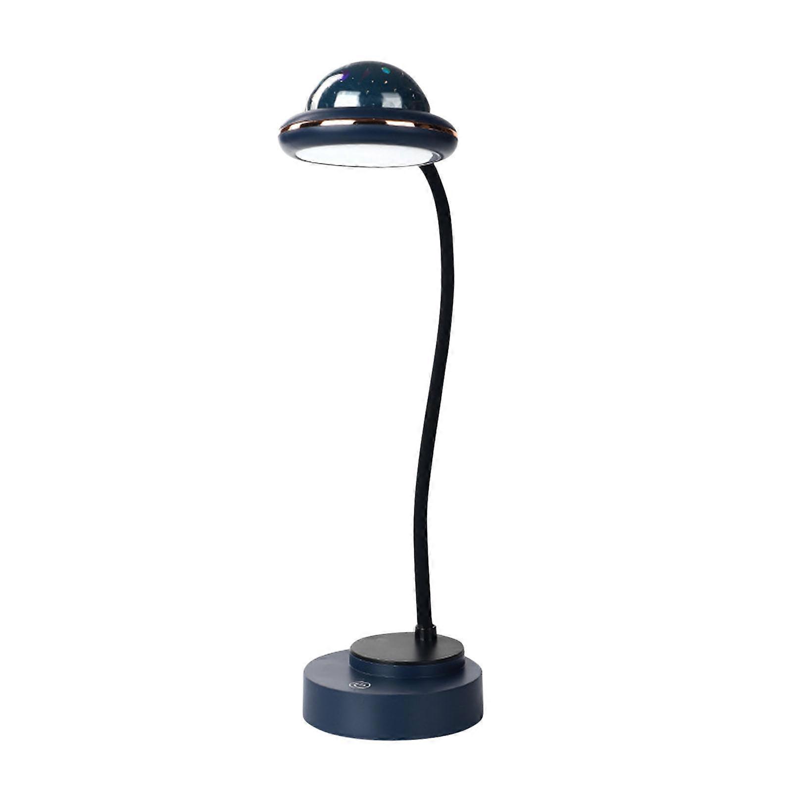 LED Folding Table Lamp Can Control Brightness, Mini Star Projector, Bedside Bedroom Round Bottom Table Lamp