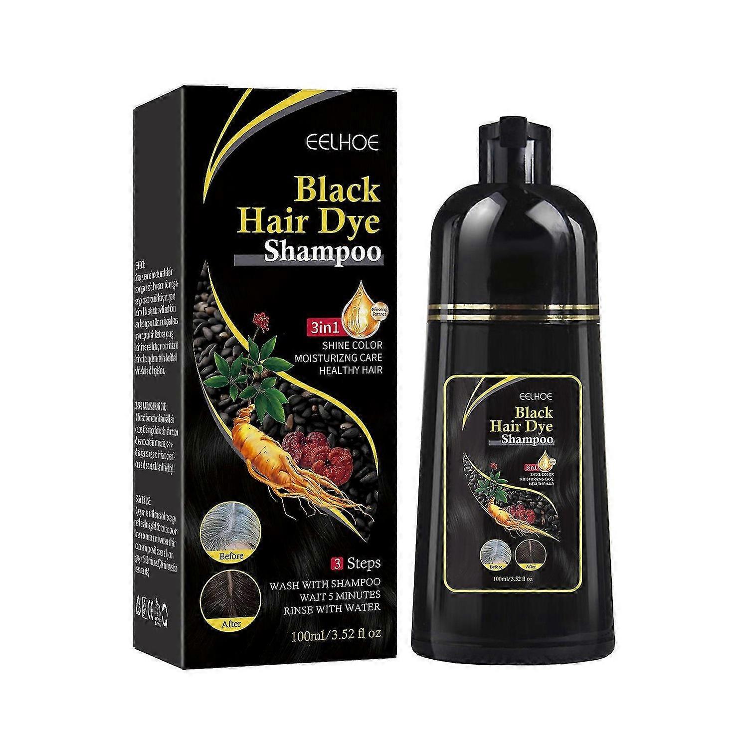 Shampooing Polygonum 100 ml Polygonum Multiflorum Shampooing réparateur pour cheveux gris pour femmes et hommes