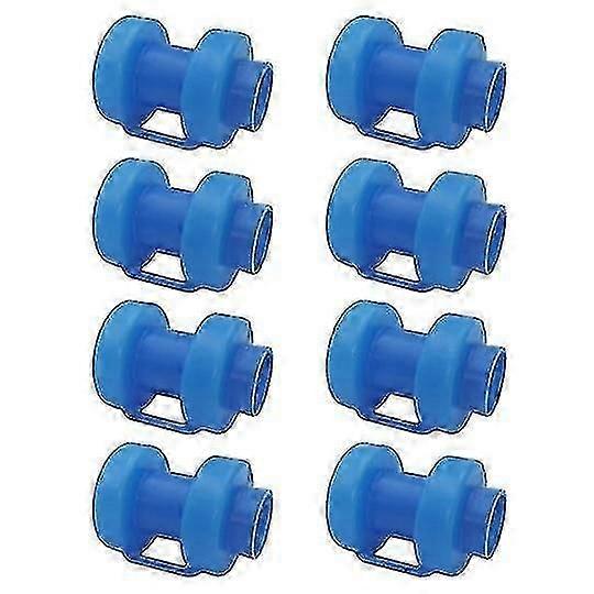 Set Of 8 Trampoline Post End Caps For Trampoline Net Posts 25 Mm, Particularly Robust, Weatherproof End Caps, Safety Net