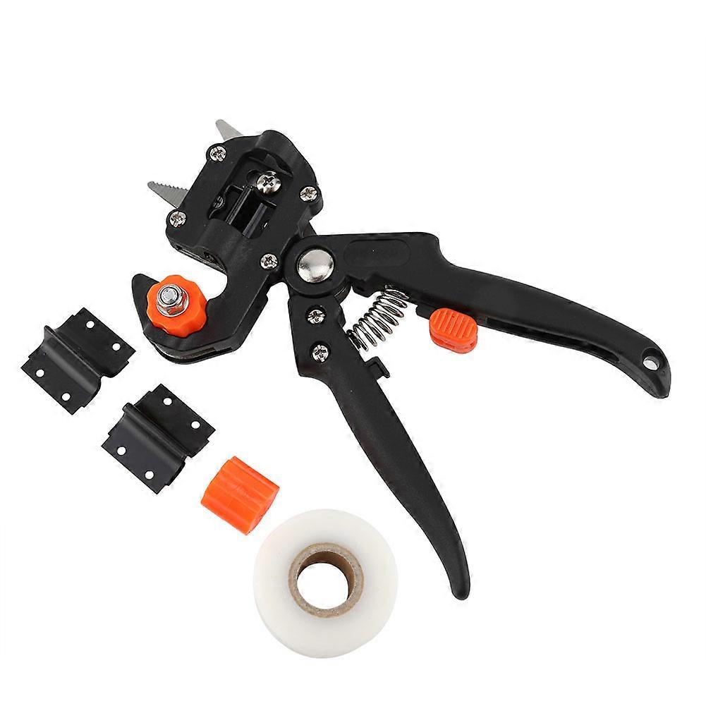 Grafting Kit Pruning Shears Scissors Tools Cutting Kit (Grafting Tool + 3cm White Film)
