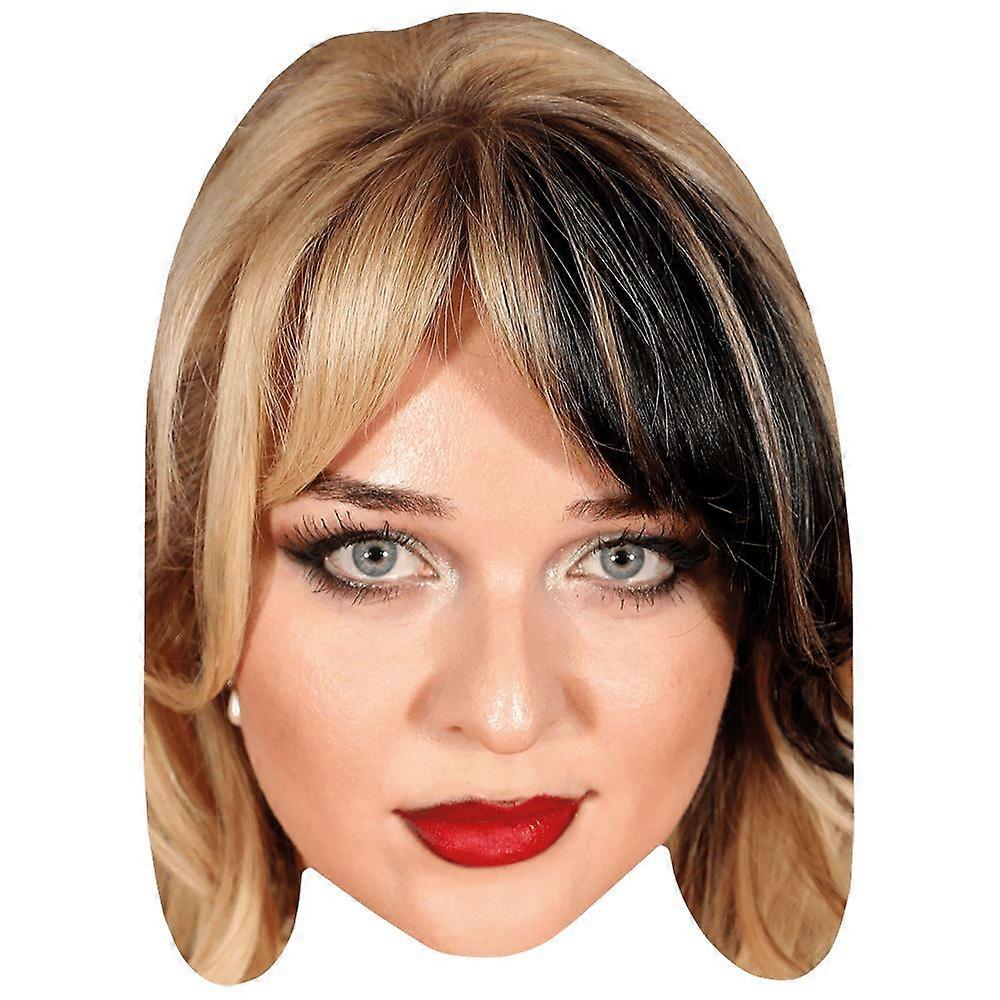 Sophie Morgan (Make Up) Big Head. Larger than life mask.