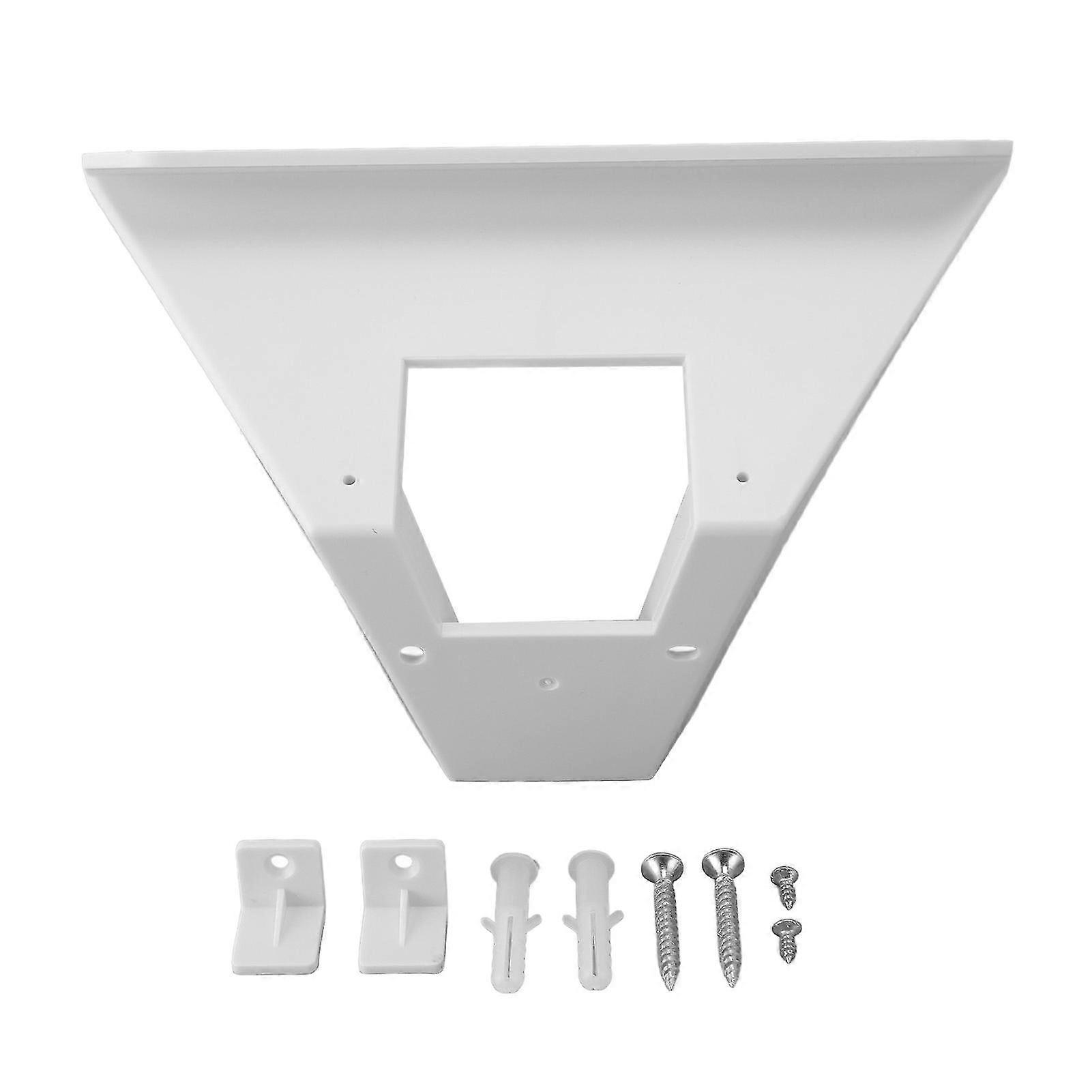 Router Bracket, Wall - Mounted Triangle Bracket with Installation Accessories for Organizing and Displaying Router, Durable and Easy - to - Install