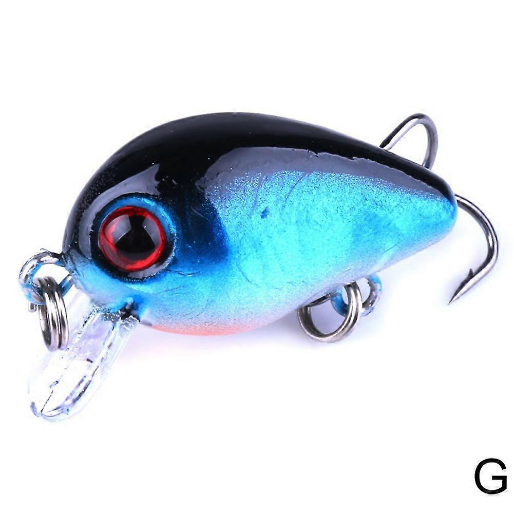3cm Fishing Lure Wobbler Swimbait Fish Bait Crankbait Bionic Bass Tackle