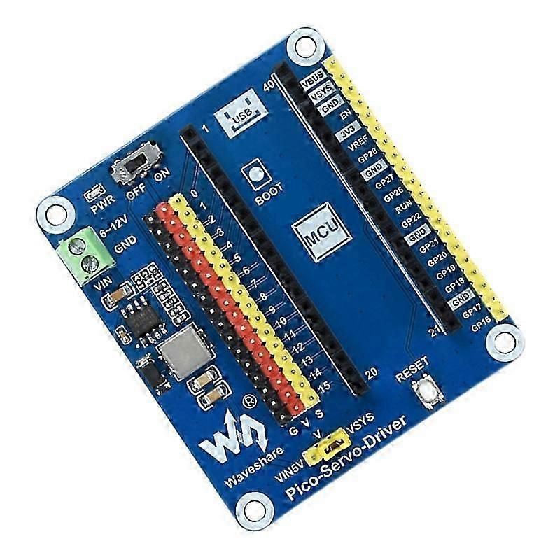 Servo Drive Board For Pico Expansion Board Module Suitable For Robotic Arm/hexapod Robot