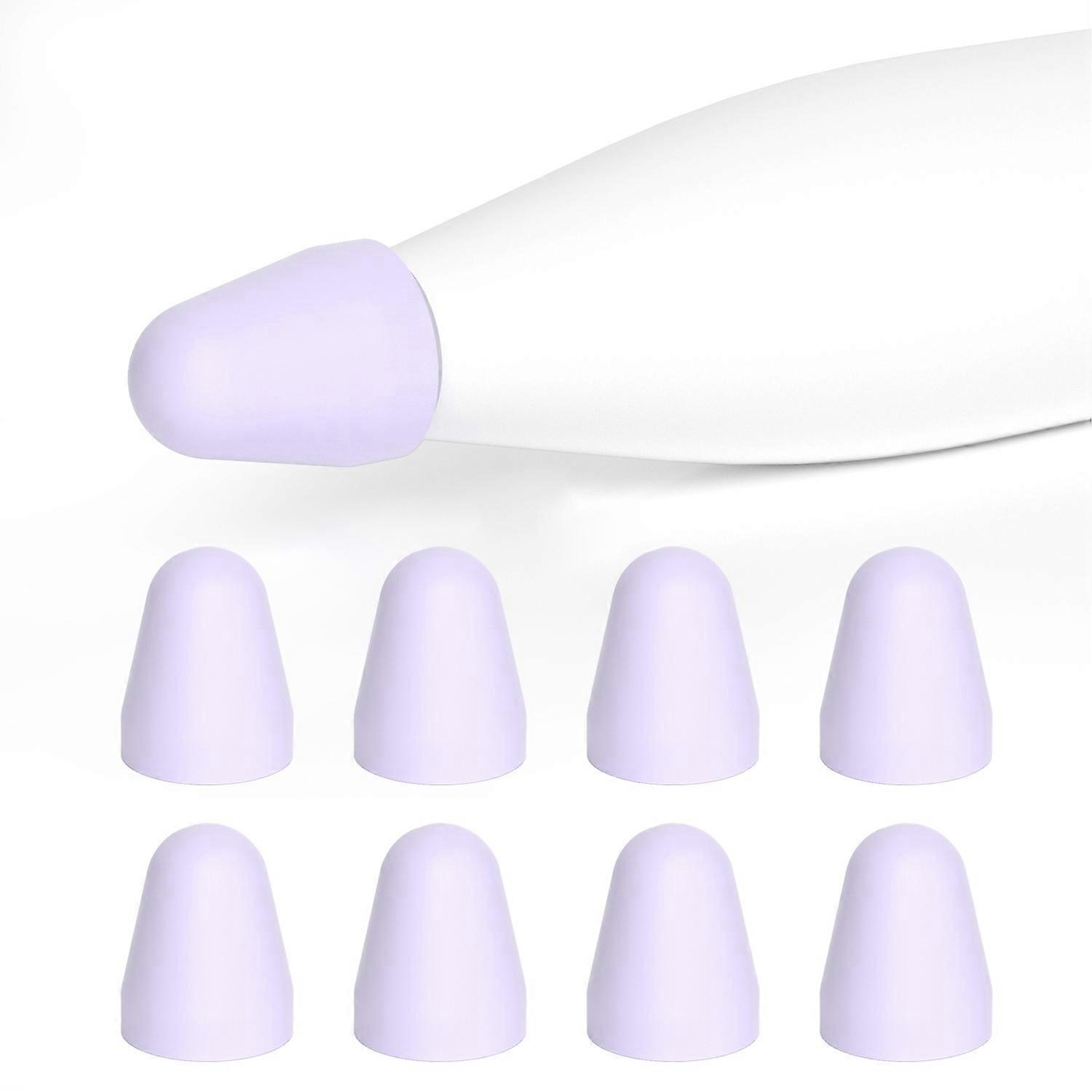 8ks / Set Stylus Pen Nib Kryt Pro Xiaomi Smart Pen (Gen 2), TPU Pen Tip Sleeve-fialová