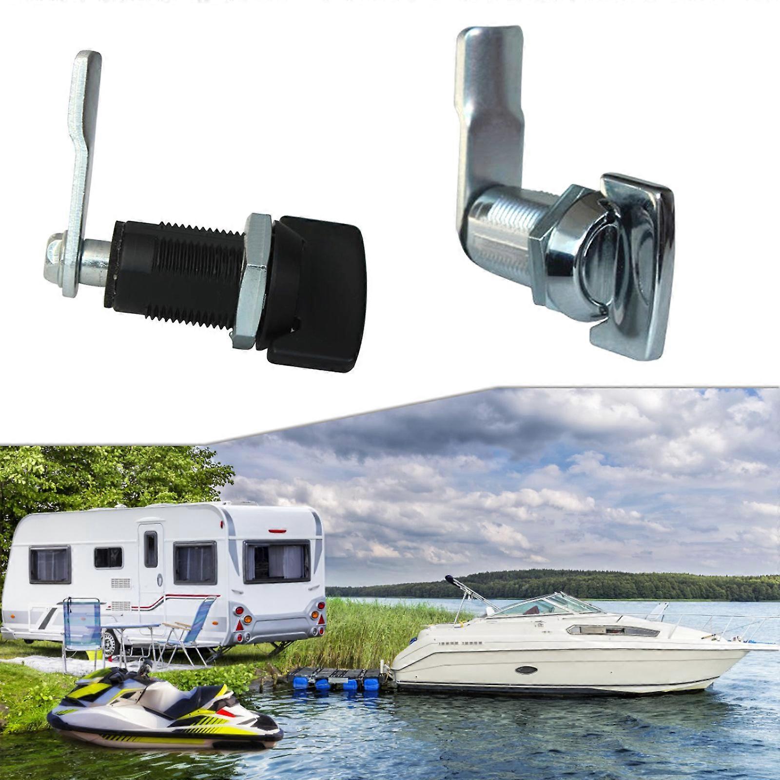 Adjustable High Security Cam Lock for Metal Cabinets Lockers Property Yacht Toolbox Keyless Zinc Alloy Combination Lock bright chrome