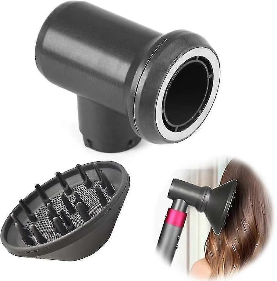 Diffuser And Adaptor For Dyson Airwrap Styler For Airwrap Styler Into A Hair Dryer Combination, 1.0 Count