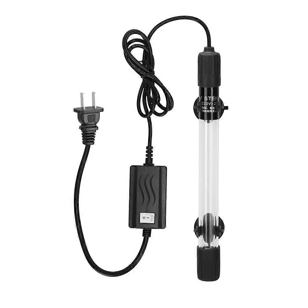 Quartz Glass Fish Tank UV Sterilization Lamp Aquarium Submersible Water Disinfection Light