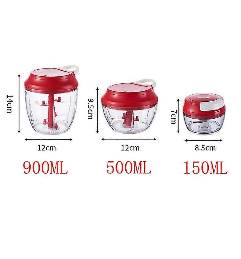 Multifunction Manual Food Processor Vegetable Fruit Twist Shredder Kitchen Meat Grinder Chopper Garlic Crusher Cutter
