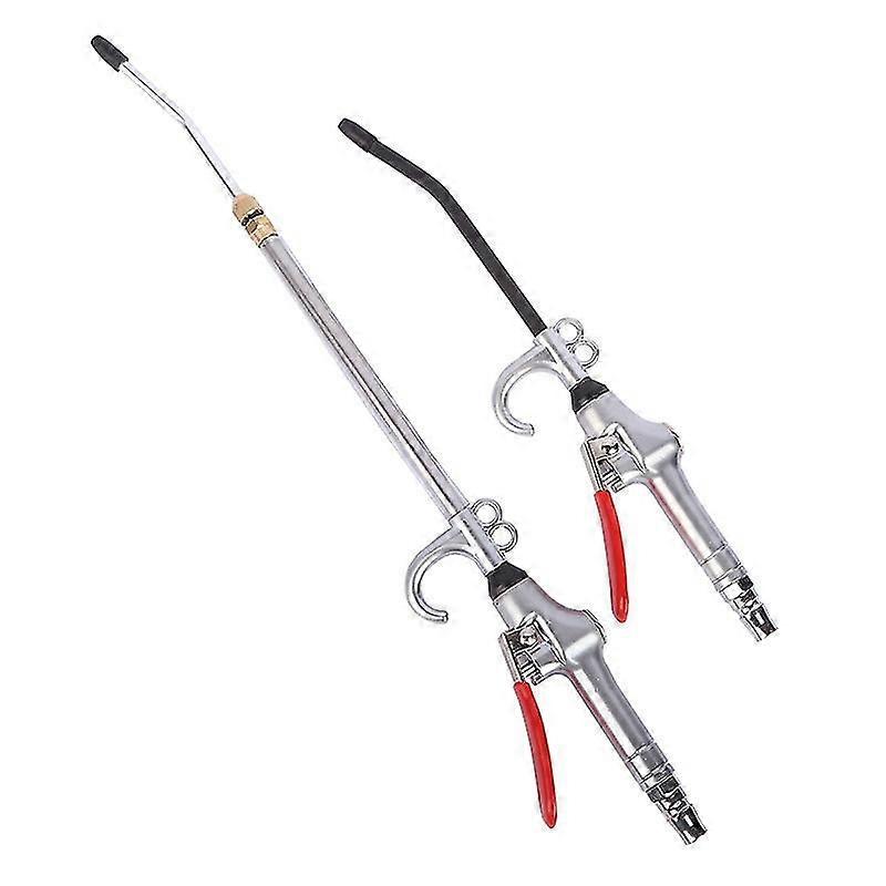 Arma de sopramento de ar industrial de alto volume, bocal de aço inoxidável extensível de 14-27 polegadas