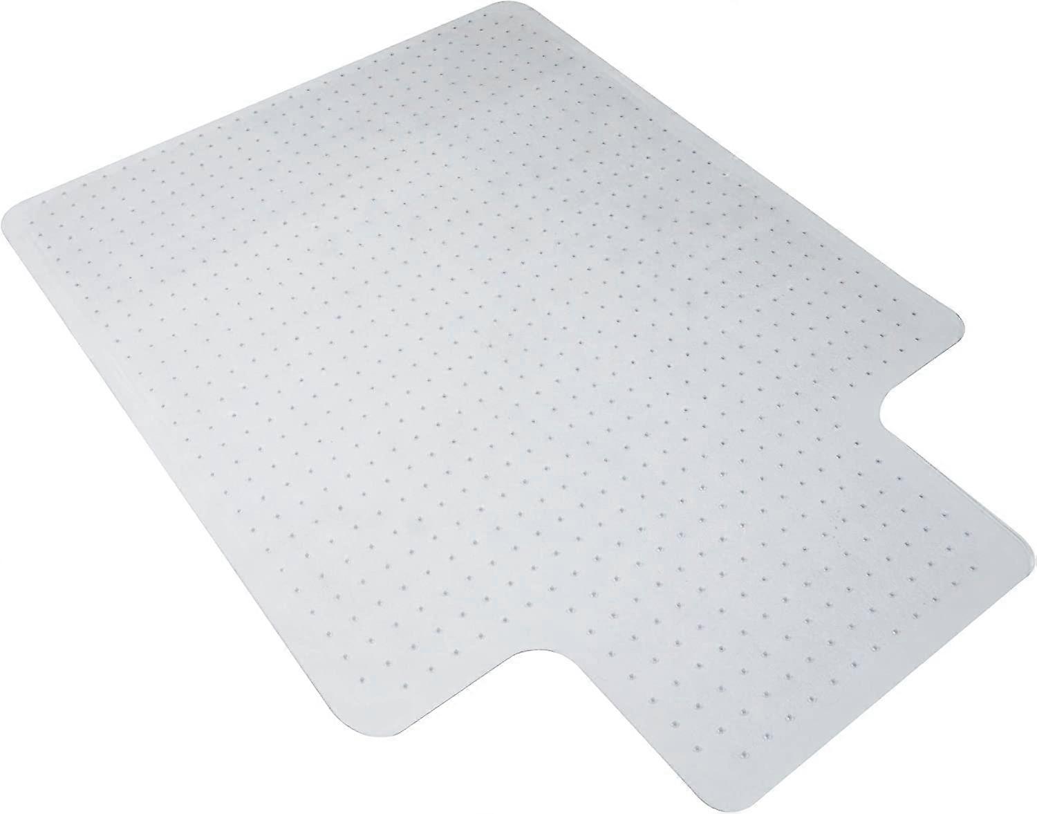 36" x 48" Heavy-Duty Chair Mat for Carpet Protection, Clear PVC, Ideal for Office and Home Use