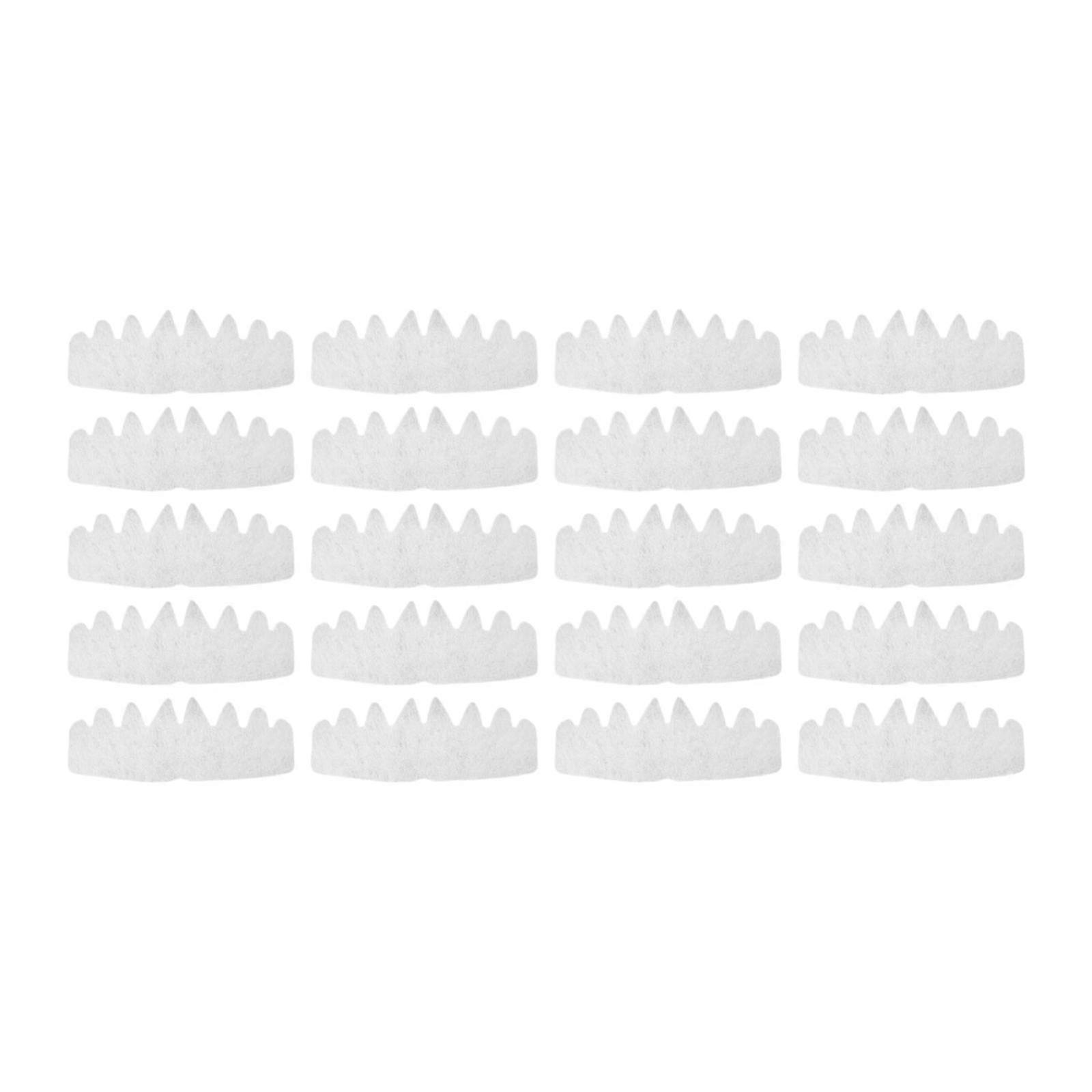 20Pcs Baseball Cap Inserts Sweatproof Easy to Use Compact Pads for Caps
