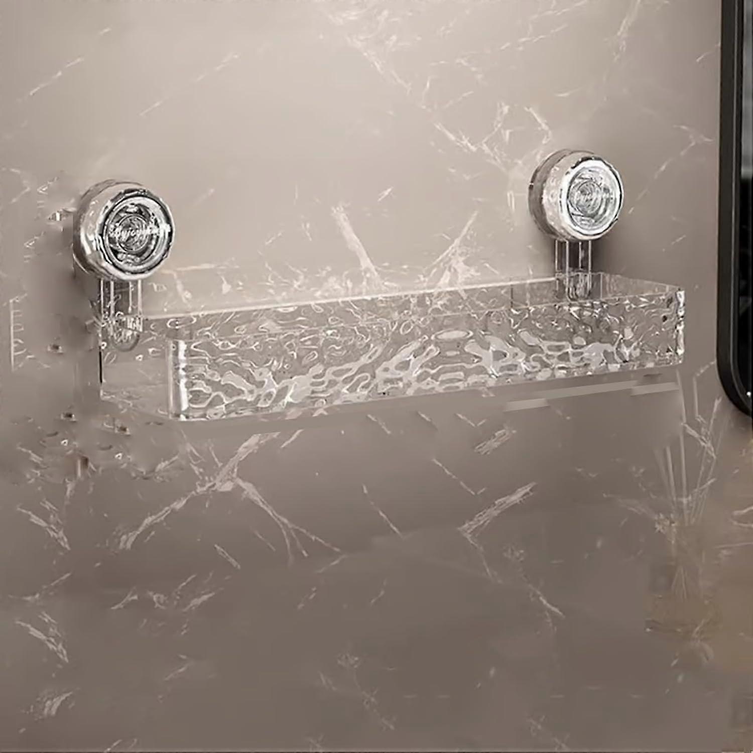 Clear Rectangular Shower for Shelf Bathroom Shower