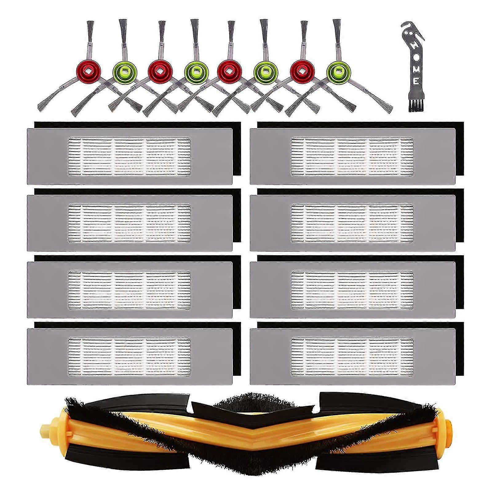 18pcs For Ecovacs Deebot Ozmo Vacuum Cleaner Accessories