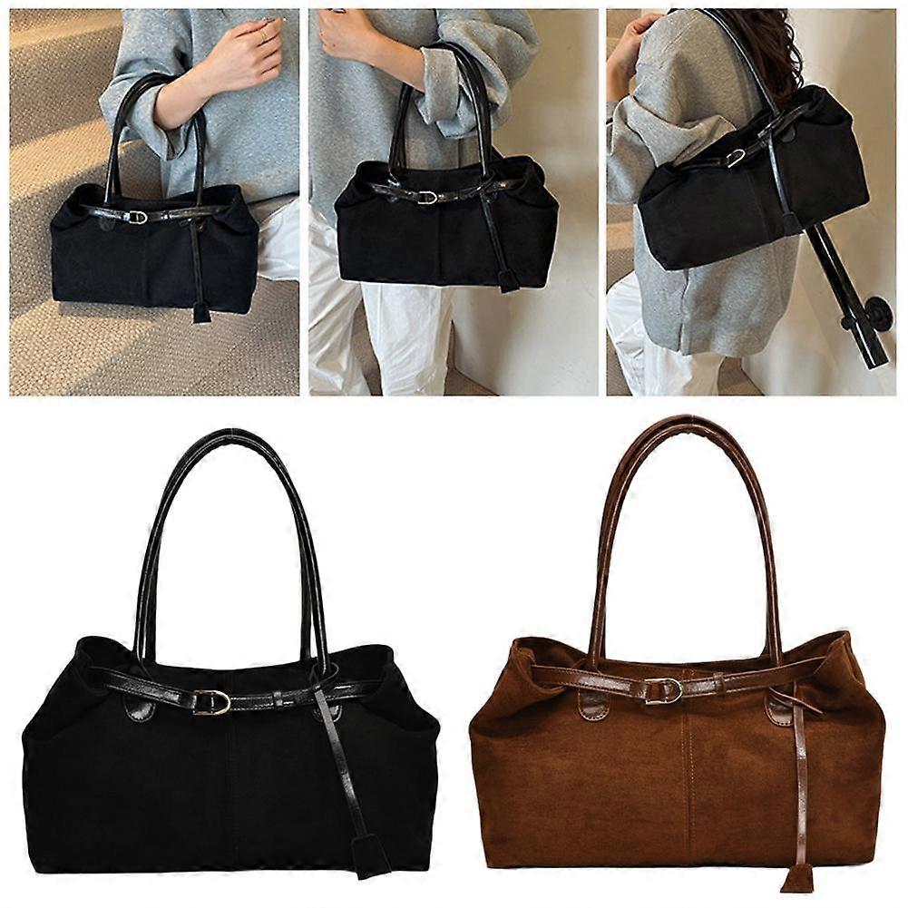 Retro LargeCapacity Shoulder Bag large capacity commuting shoulder bagS