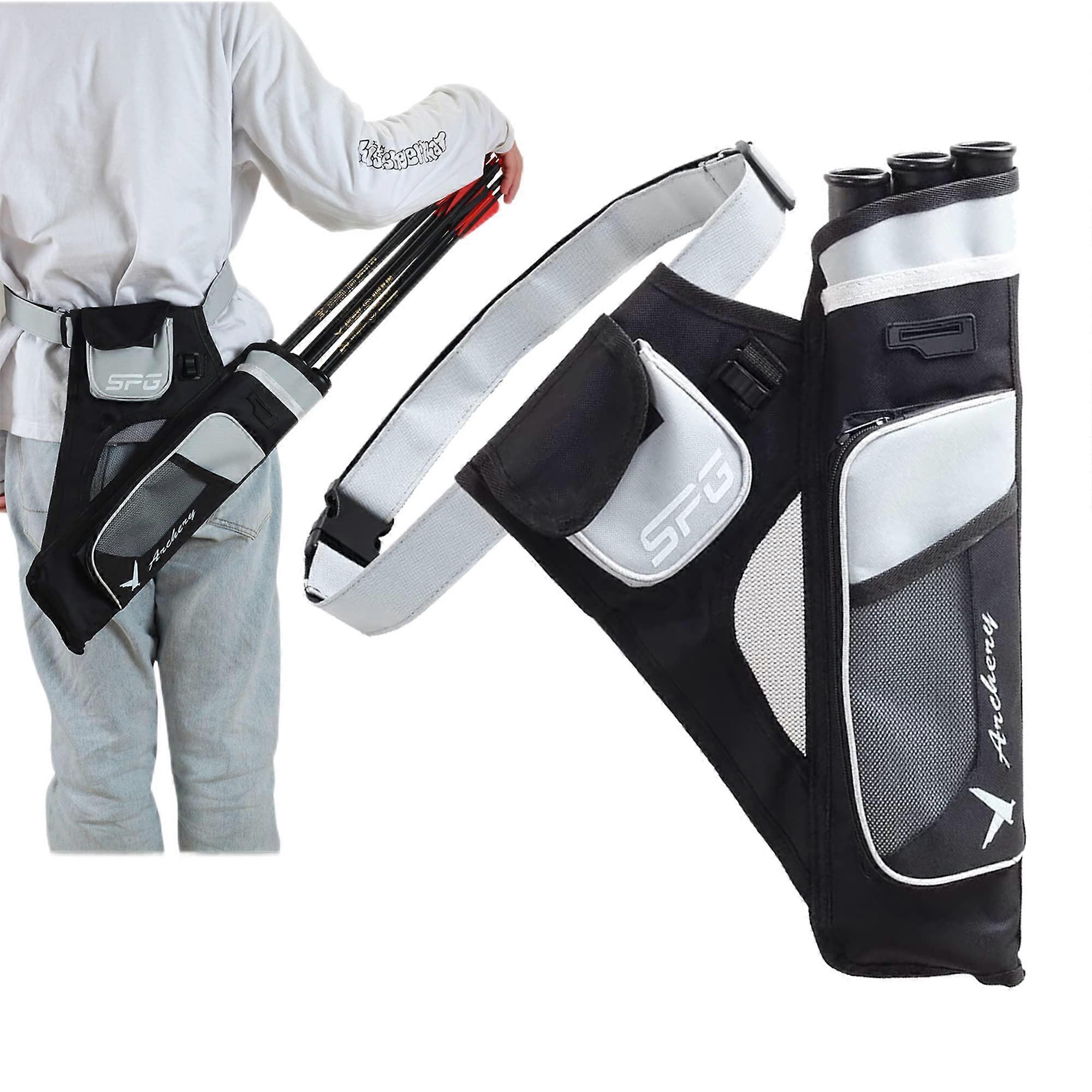 Hip Cover for Sopoger Archery Arrows - 3 or 4 IX Bow Belt Case Young people, adults, compound bow, inclined bow, waist strap for target shooting
