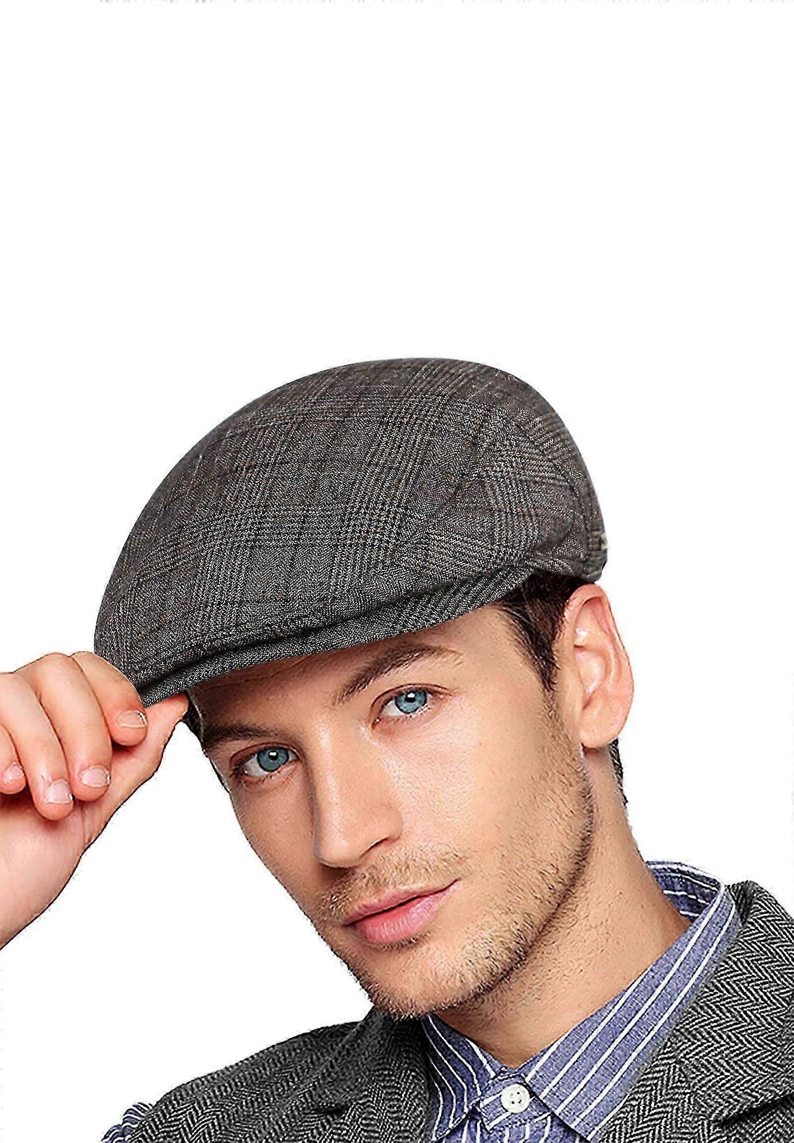 Beret cap flat cap for men, cap with visor, beret
