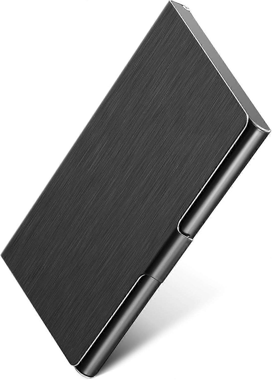 Slank metall visittkortholder