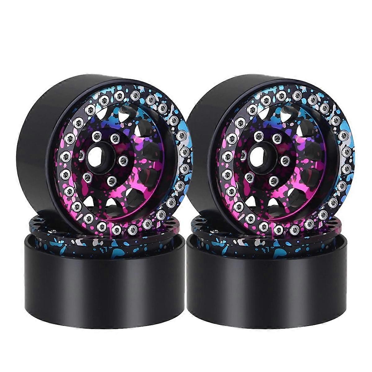 For Axial Scx10 Traxxas Yikong Trx4 Rgt Redcat D90 1.9 Inch Metal Hub