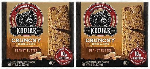 Kodiak Crunchy Granola Bars Peanut Butter 2 Pack